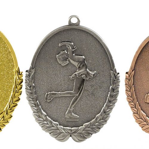 Konståkning Tre medaljer på rad guld silver brons