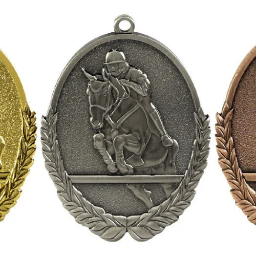 equestrian three medals gold silver bronze