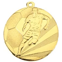 gold medal football player soccer