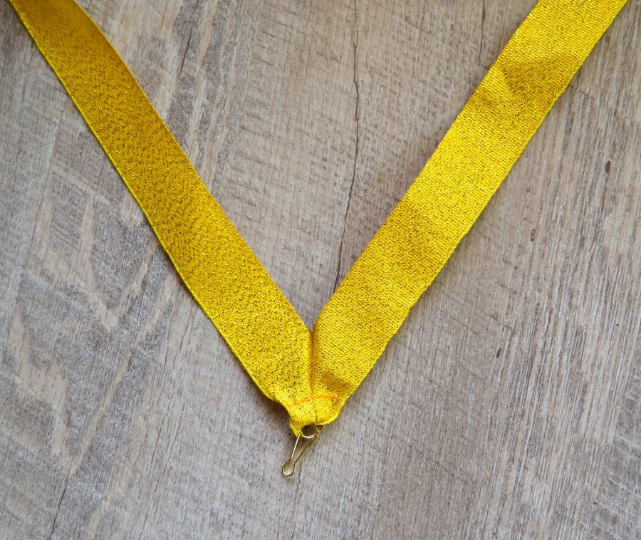 golden medal ribbon